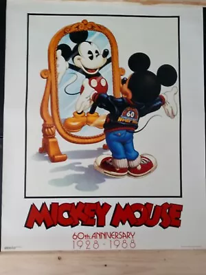 Mickey Mouse 60th. Anniversary Poster • $15