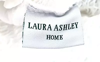 Laura Ashley Home Twin Size Mattress Topper White Quilted Padded Soft Cover • $16.99