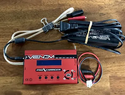 Venom Pro Charger Power Supply Cables Radio Control Electronic Parts Accessories • $59.96