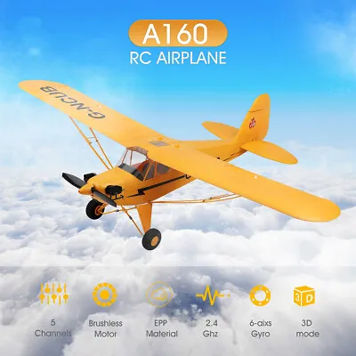 WLtoys XKS A160-J3 RC Plane LED Remote Control Large Airplane Fighter Toys Gift • $99.90