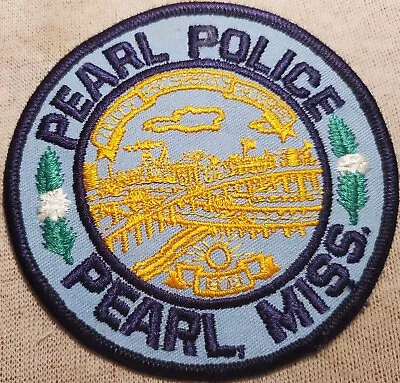 MS Pearl Mississippi Police Shoulder Patch • $5.18