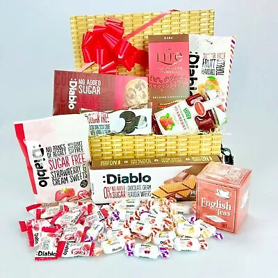 Large Deluxe Sugar Free Diabetic Gift Hamper Chocolate  Valentines Mothers Day • $37.34