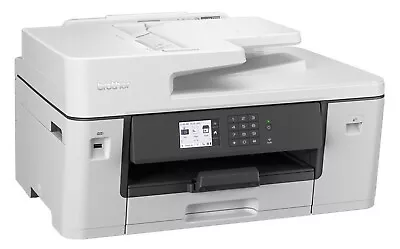 Brother MFC-J6540DW A3 Colour Multifunction Inkjet Printer USED WITH INKS PC136 • £179.95