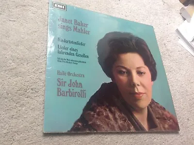 Janet Baker Sings Mahler Vinyl Record  • £2.99