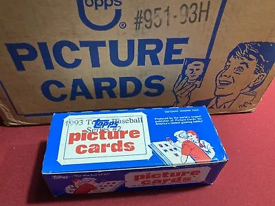 1993 Topps Series 2 Unopened 500 Card Vending Box From Case • $29.95