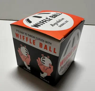 Wiffle Ball 9  Original Regulation Baseball Size Curve Training Plastic Ball • $8.99