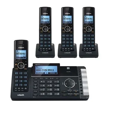 VTech DS6251-4 2 Line Cordless Phone With Answering System & Smart Call Blocker • $194.99