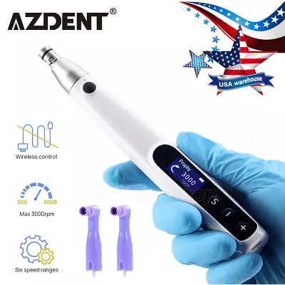 360° Swivel Dental Cordless Electric Hygiene Prophy Handpiece + 2 Prophy Angles • $89