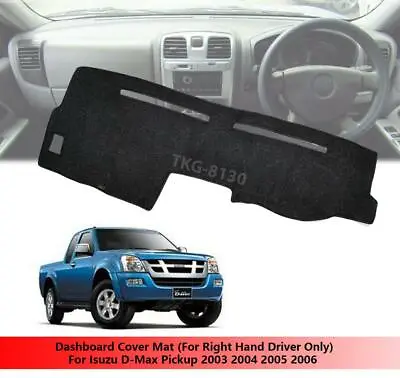 (RHD) Interior Dashboard Mat Cover Fit For Holden Rodeo TF 2003 - 2006 • $45.09