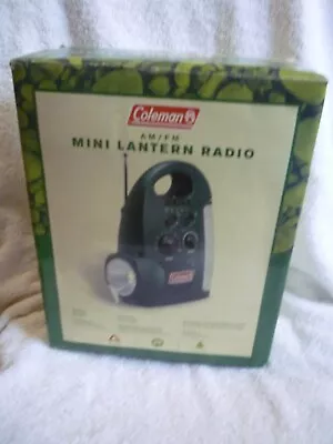  Open Box 2000 Coleman AM/FM Mini Lantern Radio • $20