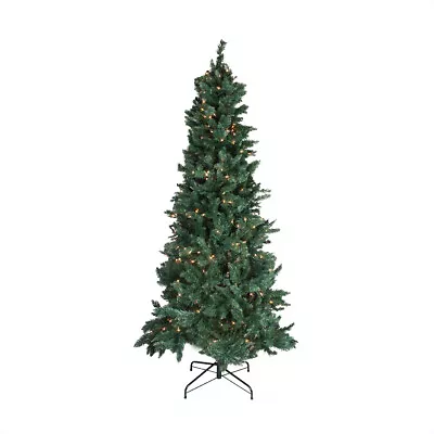 9' Pre-lit Slim Pine Artificial Christmas Tree Clear Lights • $451.49