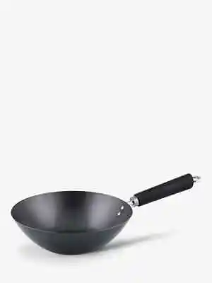 Ken Hom Carbon Steel Non-Stick Wok 35cm • £25