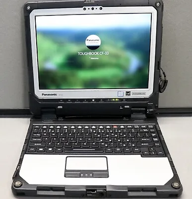 TOUGHBOOK CF-33  I5-7300U 8 GB 256GB SSD 4G LTE WEBCAM WINDOWS 10 PRO TOUCH • $299