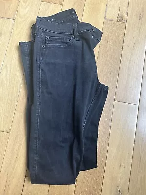 Hollister Mens Super Skinny Advanced Stretch Black Denim Jeans W29 L32 • $6.20