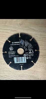 Bosch  110mm  Carbide Multi Disc For Wood/Plastic/Plaster Board GMC Stone Cutter • £9.95