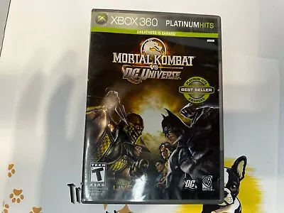 $9.34 • Buy Mortal Kombat Vs. DC Universe -- Platinum Hits (Microsoft Xbox 360, 2009) Tested