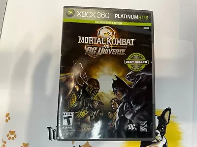 $9.34 • Buy Mortal Kombat Vs. DC Universe -- Platinum Hits (Microsoft Xbox 360, 2009) Tested