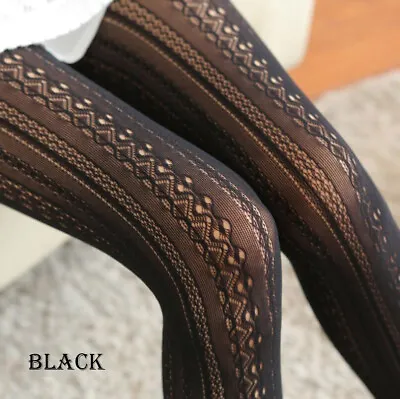 £5.87 • Buy Womens Lolita Cute Girl Lace Jacquard Hollow Patterned Pantyhose Tights Stocking