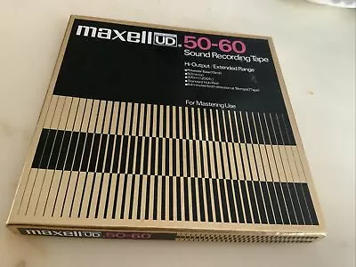 Maxell UD 50-60 Sound Recording Tape. New Open Box • $29