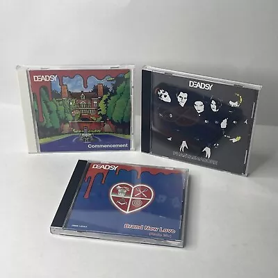 Lot Of 3 Deadsy CDs Nu Metal Synth Phantasmagore Commencement Read Desc💥🤘 • $34.99