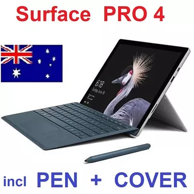 Microsoft Surface Pro 4 Tablet PC Intel Core I5 4GB 128G 256G CORE M BYOD WFH • $1598