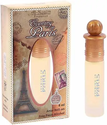 Evening In Paris Al Nuaim  6ml Attar Perfume Oil Alcohol Free Natural Fragrance  • $13.28