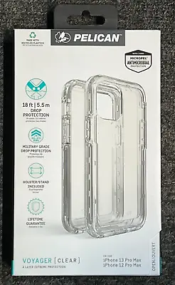 Pelican Voyager Series Case For Apple IPhone 13 Pro Max And 12 Pro Max Clear • $17.99