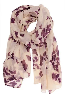 Beautiful Lady Women Scarf Scarves Soft Fashion Scarf Shawl Wrap Headscarf Stole • £4.49