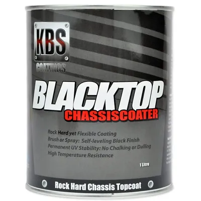KBS Coatings - Blacktop Chassis Paint 1L OEM Satin • $122.98