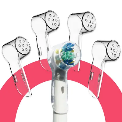 $6.61 • Buy 4x Electric Toothbrush Replacement Head Protective Cover For Oral B Brush Cap