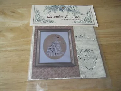 Lavender & Lace Cross Stitch Chart - 'The Bride' • £3.99