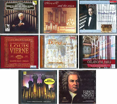 Classical Organ CDs Individual Titles New • $5