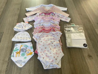£0.99 • Buy ❤️ Baby Girl Vest Bundle 0-3 Months, Next Mothercare Primark Etc ❤️ B7
