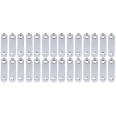  40 PCS L Brackets For Shelves Metal Plate With Holes Easy To Install Decorate • £12.75