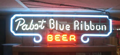$950 • Buy Pabst Blue Ribbon Beer Neon Sign - Vintage - Original 