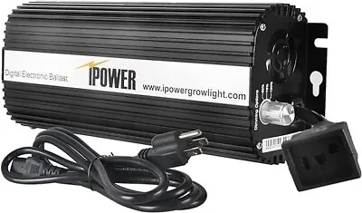 IPower GLBLST1000D Horticulture 1000 Watt Digital Dimmable Electronic Hydroponic • $98.95