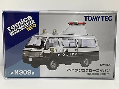 Tomica Limited Vintage Neo Tomytec LV-N309a Mazda Bongo Brawny Guide Sign Police • $29.99