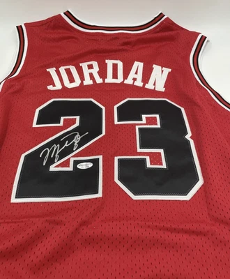 $1299 • Buy Michael Jordan Hand Signed Autographed Signed Jersey With COA  XL 🔥🔥