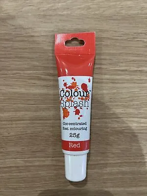 £2.10 • Buy Culprit Red Colour Splash Food Colouring Concentrated Gel Food Colouring
