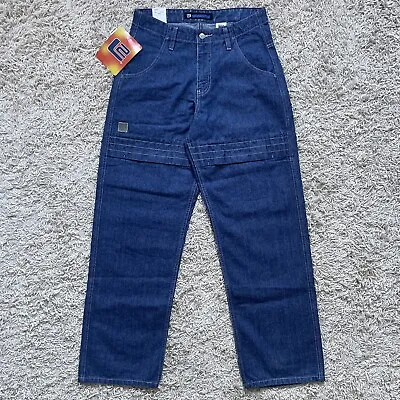 VINTAGE NWT LEVI'S L2 BAGGY FIT CARGO JEANS 29x32 Temple Deadstock Silvertab Y2K • $55
