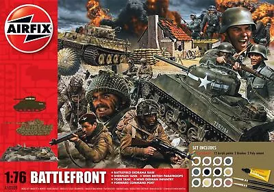 NEW Airfix D-Day 75th Anniversary Battlefront Model Gift Set 1:76 - A50009A • £42.95