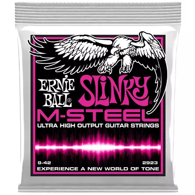 Ernie Ball M-Steel Electric Guitar Strings (9/42) • $29