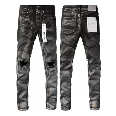 2024 New Purple Brand Men's Personality Fashion Jeans 29-40 • $69.99