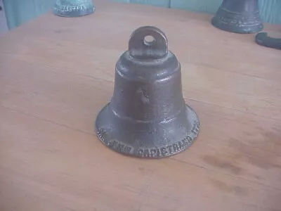 1776 Bronze Mission Bell San Jaun Capistrano Great Sound & Patina Good Cond • $65