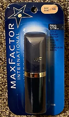 Max Factor Pan-stik Makeup Olive #145 NEW Discontinued Rare • $39.99