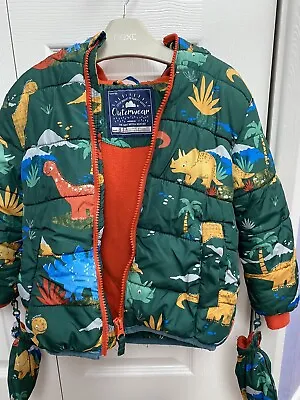 £4.50 • Buy Boys Hooded Dinosaur Coat George Size 18 Months - 2 Years