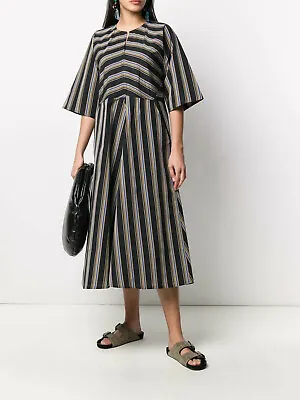 SOFIE D'HOORE Delice Dress Multistripe Black (Cori) EU36 S/M NWT La Garconne  • $200