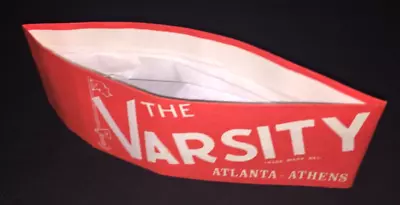 THE VARSITY RESTAURANT SODA FOUTAIN WORKER HAT Atlanta Athens Georgia Unused • $3