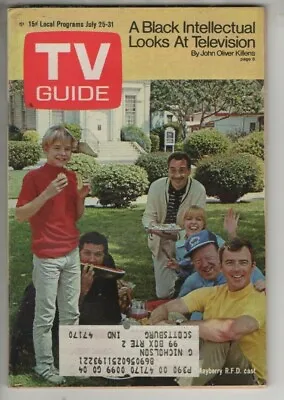  TV Guide July 1970 Mayberry RFD Love American Style Juliet Mills  Ray Stevens • $12.50