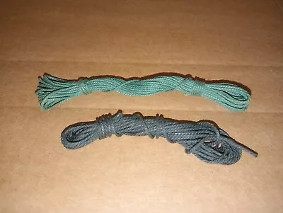 2 X Meccano #40 Original Hank Of Cord(light/dark Green) • £5.95